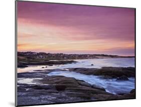 Sunset over Punta del Diablo, Rocha Department, Uruguay, South America-Karol Kozlowski-Mounted Photographic Print