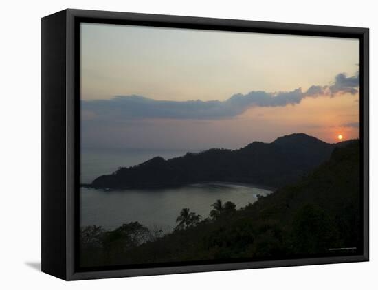 Sunset Over Punta Islita, Nicoya Pennisula, Costa Rica, Central America-R H Productions-Framed Stretched Canvas