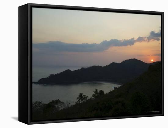 Sunset Over Punta Islita, Nicoya Pennisula, Costa Rica, Central America-R H Productions-Framed Stretched Canvas