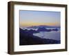 Sunset over Rio de Janeiro viewed from Parque da Cidade in Niteroi, Rio de Janeiro, Brazil, South A-Karol Kozlowski-Framed Photographic Print