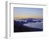 Sunset over Rio de Janeiro viewed from Parque da Cidade in Niteroi, Rio de Janeiro, Brazil, South A-Karol Kozlowski-Framed Photographic Print