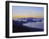 Sunset over Rio de Janeiro viewed from Parque da Cidade in Niteroi, Rio de Janeiro, Brazil, South A-Karol Kozlowski-Framed Photographic Print