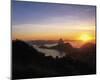 Sunset over Rio-Bent Rej-Mounted Giclee Print
