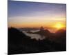 Sunset over Rio-Bent Rej-Mounted Giclee Print