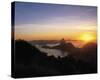 Sunset over Rio-Bent Rej-Stretched Canvas
