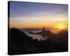 Sunset over Rio-Bent Rej-Stretched Canvas