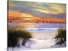 Sunset over Robert Moses-Diane Romanello-Stretched Canvas