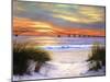 Sunset over Robert Moses-Diane Romanello-Mounted Art Print