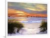 Sunset over Robert Moses-Diane Romanello-Framed Art Print