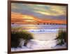 Sunset over Robert Moses-Diane Romanello-Framed Art Print