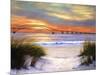 Sunset over Robert Moses-Diane Romanello-Mounted Art Print