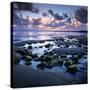 Sunset over Rock Pool, Strandhill, County Sligo, Connacht, Republic of Ireland, Europe-Stuart Black-Stretched Canvas