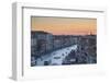 Sunset over rooftops, Venice, UNESCO World Heritage Site, Veneto, Italy, Europe-Frank Fell-Framed Photographic Print