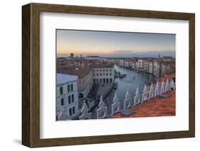 Sunset over rooftops, Venice, UNESCO World Heritage Site, Veneto, Italy, Europe,-Frank Fell-Framed Photographic Print