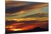 Sunset over Saddle Hill, Dunedin, South Island, New Zealand-David Wall-Mounted Photographic Print