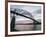 Sunset over Sagamore Bridge, Cape Cod Canal, Cape Cod, Massachussets, New England-Christian Kober-Framed Photographic Print