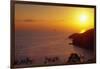 Sunset over Saint Thomas US Virgin Islands-George Oze-Framed Photographic Print