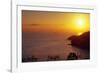 Sunset over Saint Thomas US Virgin Islands-George Oze-Framed Photographic Print