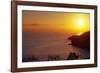 Sunset over Saint Thomas US Virgin Islands-George Oze-Framed Photographic Print