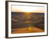Sunset Over Sand Dunes of Merzouga, Morocco, North Africa, Africa-Michael Runkel-Framed Photographic Print