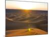 Sunset Over Sand Dunes of Merzouga, Morocco, North Africa, Africa-Michael Runkel-Mounted Photographic Print