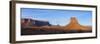 Sunset over Sandstone Bluffs in Monument Valley Navajo Tribal Park, Grand Canyon Np, Arizona, USA-Paul Souders-Framed Photographic Print