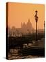 Sunset Over Santa Maria Della Salute, Venice, Veneto, Italy-Roy Rainford-Stretched Canvas