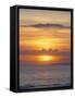 Sunset Over Sea, Costa Del Sol, Andalucia (Andalusia), Spain, Mediterranean-Michael Busselle-Framed Stretched Canvas