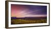 Sunset over Skeidararsandur Outwash Plains, Iceland-Ragnar Th Sigurdsson-Framed Photographic Print