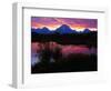 Sunset Over Snake River, Oxbow Bend, Grand Teton National Park, USA-Carol Polich-Framed Photographic Print