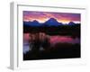 Sunset Over Snake River, Oxbow Bend, Grand Teton National Park, USA-Carol Polich-Framed Photographic Print