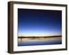 Sunset over Snow Geese on Water-Arthur Morris-Framed Photographic Print