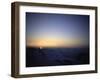 Sunset Over Snowy Mountains in Alaska, USA-Michael Brown-Framed Photographic Print