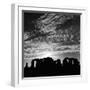 Sunset over Stonehenge-Staff-Framed Photographic Print