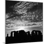 Sunset over Stonehenge-Staff-Mounted Photographic Print