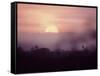 Sunset over Sumatra, Island of Indonesia-Co Rentmeester-Framed Stretched Canvas