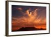 Sunset over Table Mountain-Charles O'Rear-Framed Photographic Print