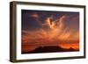 Sunset over Table Mountain-Charles O'Rear-Framed Photographic Print