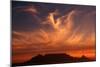 Sunset over Table Mountain-Charles O'Rear-Mounted Photographic Print