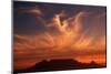 Sunset over Table Mountain-Charles O'Rear-Mounted Photographic Print