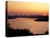 Sunset over Table Rock Lake near Kimberling City, Missouri, USA-Gayle Harper-Stretched Canvas