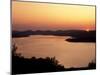 Sunset over Table Rock Lake near Kimberling City, Missouri, USA-Gayle Harper-Mounted Photographic Print