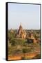 Sunset over Temples of Bagan, Myanmar-Harry Marx-Framed Stretched Canvas