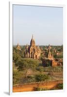Sunset over Temples of Bagan, Myanmar-Harry Marx-Framed Photographic Print