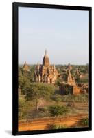 Sunset over Temples of Bagan, Myanmar-Harry Marx-Framed Photographic Print