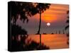 Sunset Over Thailand in the Aftermath of the Tsunami, in Phuket, Thailand-null-Stretched Canvas