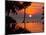 Sunset Over Thailand in the Aftermath of the Tsunami, in Phuket, Thailand-null-Mounted Premium Photographic Print