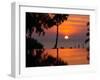 Sunset Over Thailand in the Aftermath of the Tsunami, in Phuket, Thailand-null-Framed Photographic Print