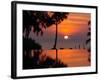 Sunset Over Thailand in the Aftermath of the Tsunami, in Phuket, Thailand-null-Framed Photographic Print