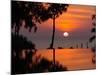 Sunset Over Thailand in the Aftermath of the Tsunami, in Phuket, Thailand-null-Mounted Photographic Print